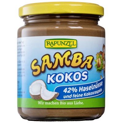 Samba Kokos Haselnuss-Schoko Creme (250gr)